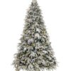 Flocked lit tree by Home accents holiday